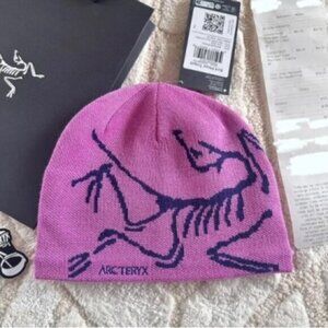 Arc'teryx Pink Black Beanie Birdhead Toque New